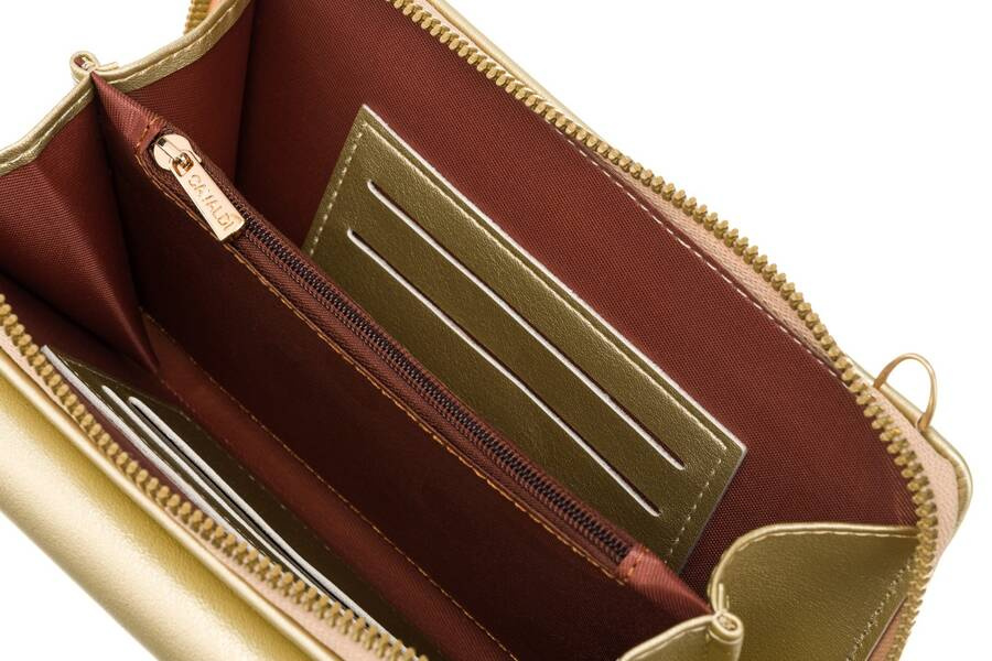 Mini torebka-portfel na długim, doczepianym pasku - 4U Cavaldi - obrazek 7