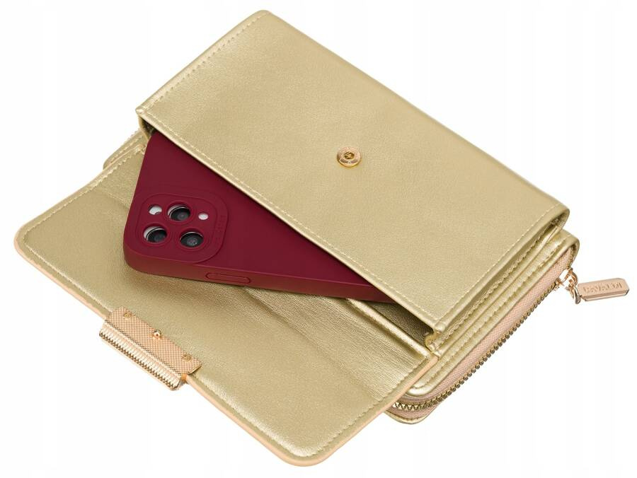 Mini torebka-portfel na długim, doczepianym pasku - 4U Cavaldi - obrazek 8