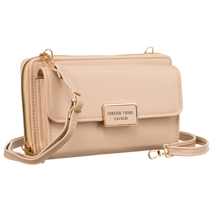 Mini torebka-portfel na długim, doczepianym pasku - 4U Cavaldi