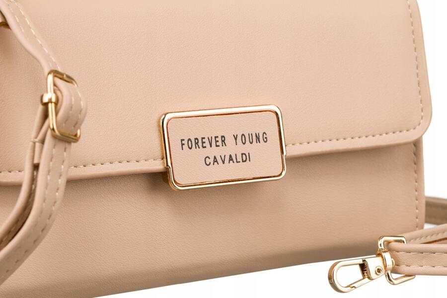 Mini torebka-portfel na długim, doczepianym pasku - 4U Cavaldi - obrazek 4