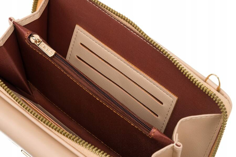 Mini torebka-portfel na długim, doczepianym pasku - 4U Cavaldi - obrazek 6