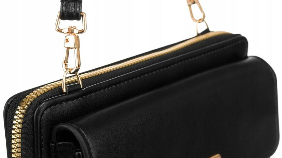 Mini torebka-portfel na długim, doczepianym pasku - 4U Cavaldi - obrazek 5