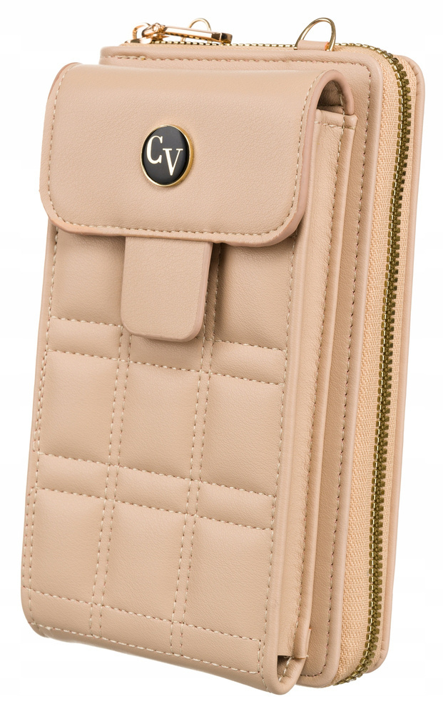 Mini torebka-portfel 2w1 na długim, doczepianym pasku - 4U Cavaldi - obrazek 3