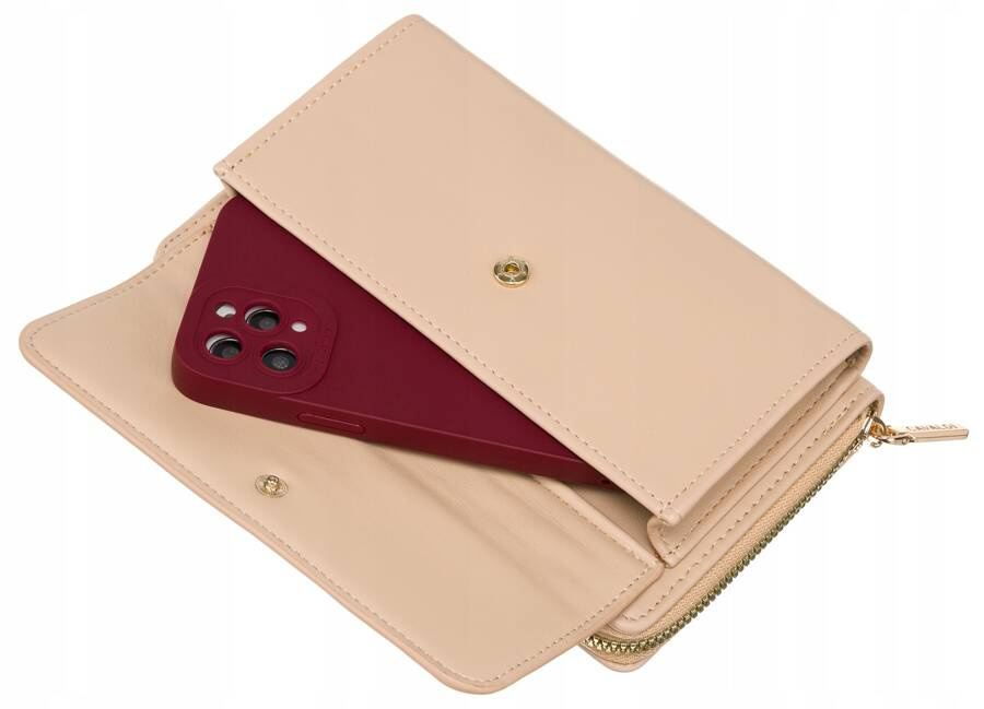 Mini torebka-portfel 2w1 na doczepianym pasku - 4U Cavaldi - obrazek 8