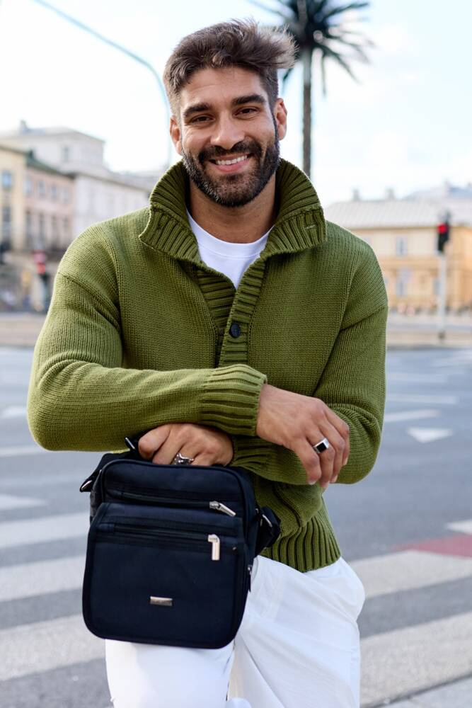 Listonoszka męska z poliestru - Peterson - obrazek 3