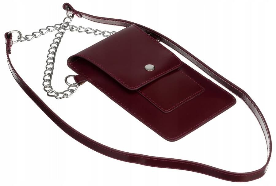 Mini torebka-portfel ze skóry naturalnej - 4U Cavaldi - obrazek 5