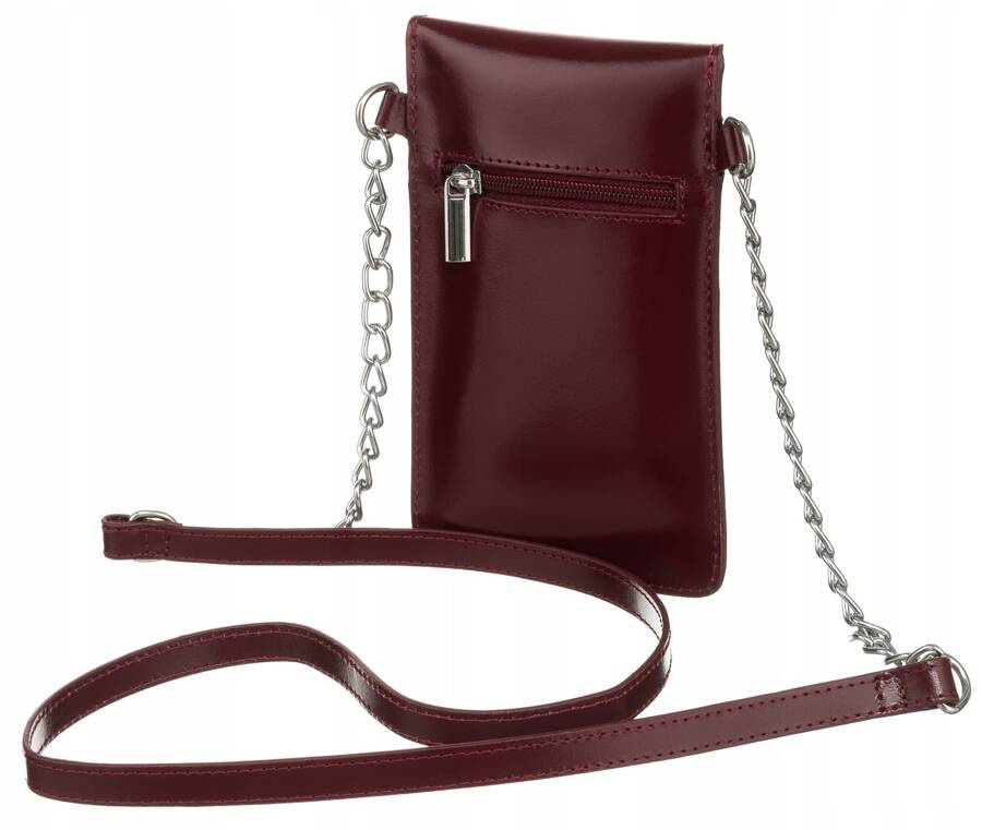 Mini torebka-portfel ze skóry naturalnej - 4U Cavaldi - obrazek 3