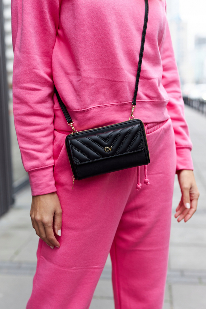 Mini torebka-portfel 2w1 na doczepianym pasku - 4U Cavaldi - obrazek 9