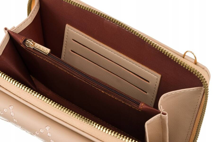 Stylowa torebka-portfel na długim pasku - 4U Cavaldi - obrazek 7