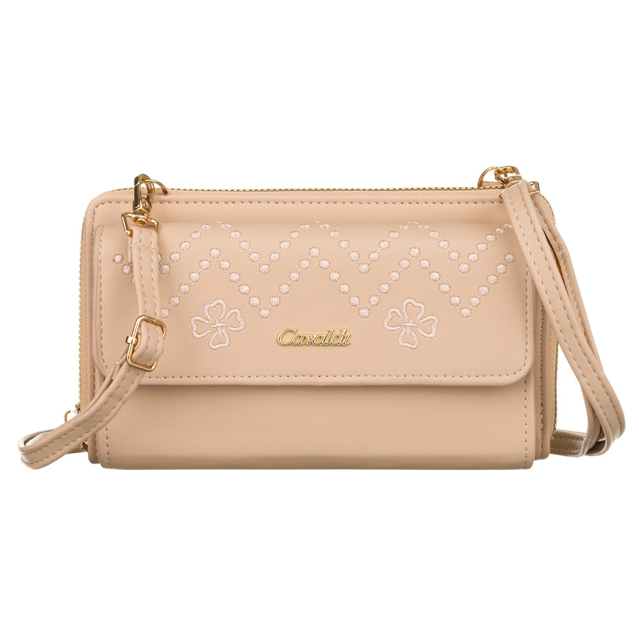 Stylowa torebka-portfel na długim pasku - 4U Cavaldi - obrazek 2