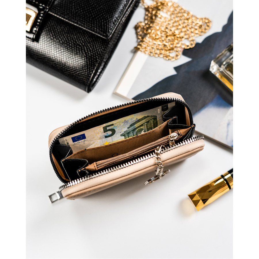 Portfel damski ze skóry ekologicznej - 4U Cavaldi - obrazek 5