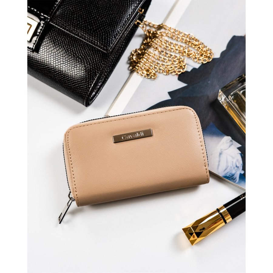 Portfel damski ze skóry ekologicznej - 4U Cavaldi - obrazek 2