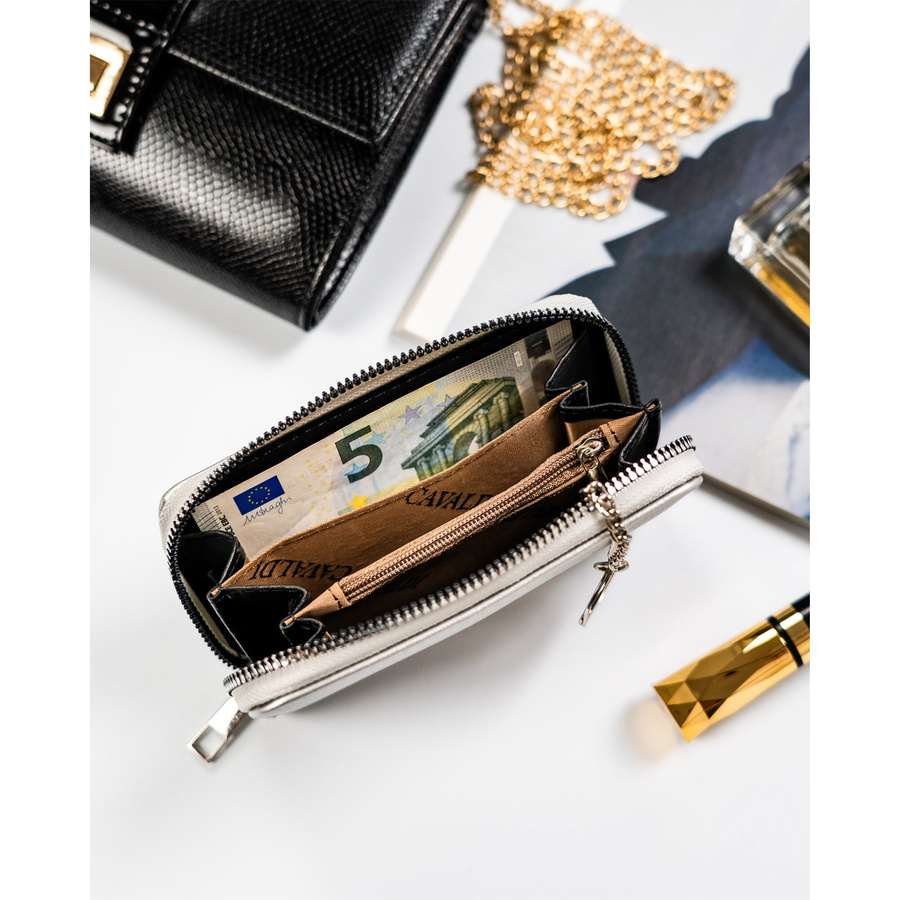 Portfel damski ze skóry ekologicznej - 4U Cavaldi - obrazek 5