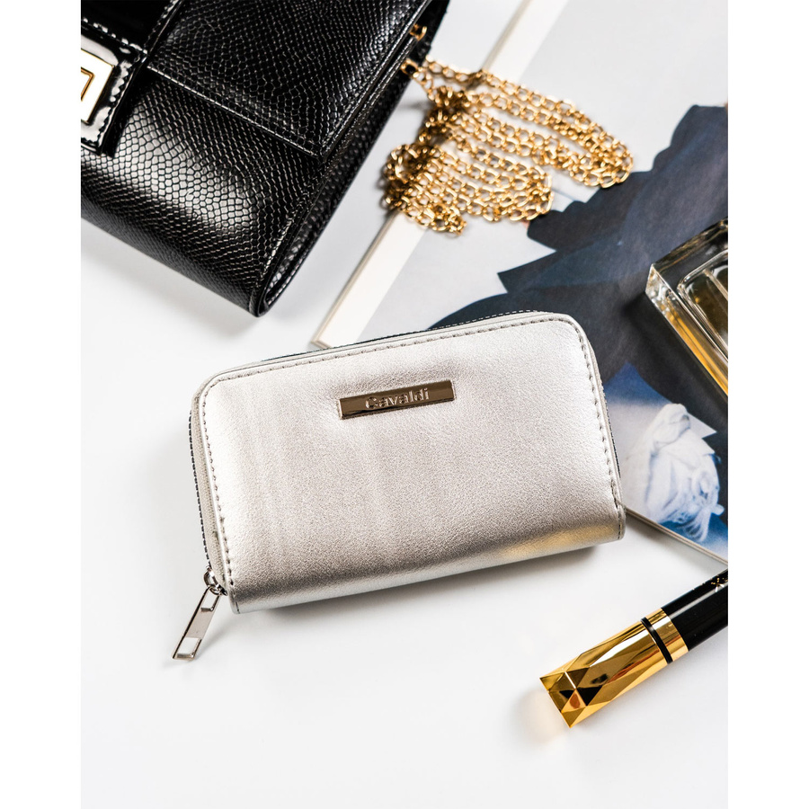 Portfel damski ze skóry ekologicznej - 4U Cavaldi - obrazek 2