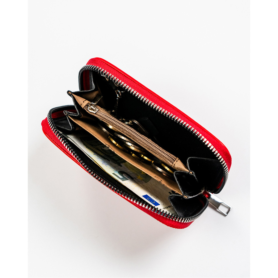 Portfel damski ze skóry ekologicznej - 4U Cavaldi - obrazek 6