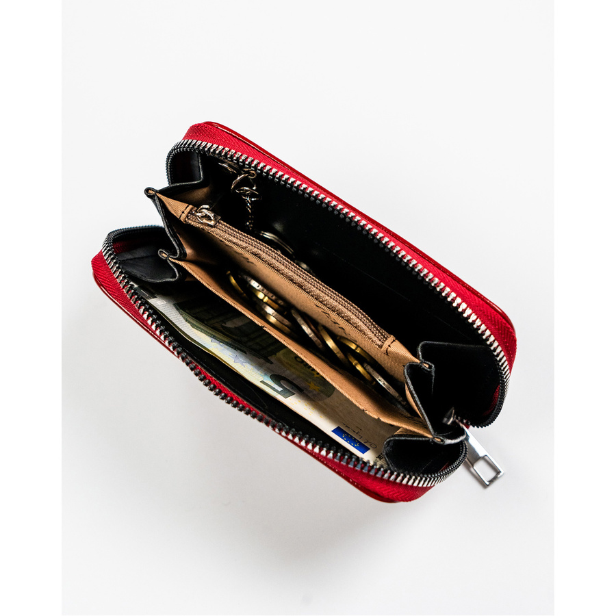 Średni portfel damski ze skóry ekologicznej - 4U Cavaldi - obrazek 6