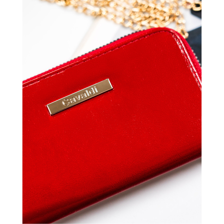 Średni portfel damski ze skóry ekologicznej - 4U Cavaldi - obrazek 3