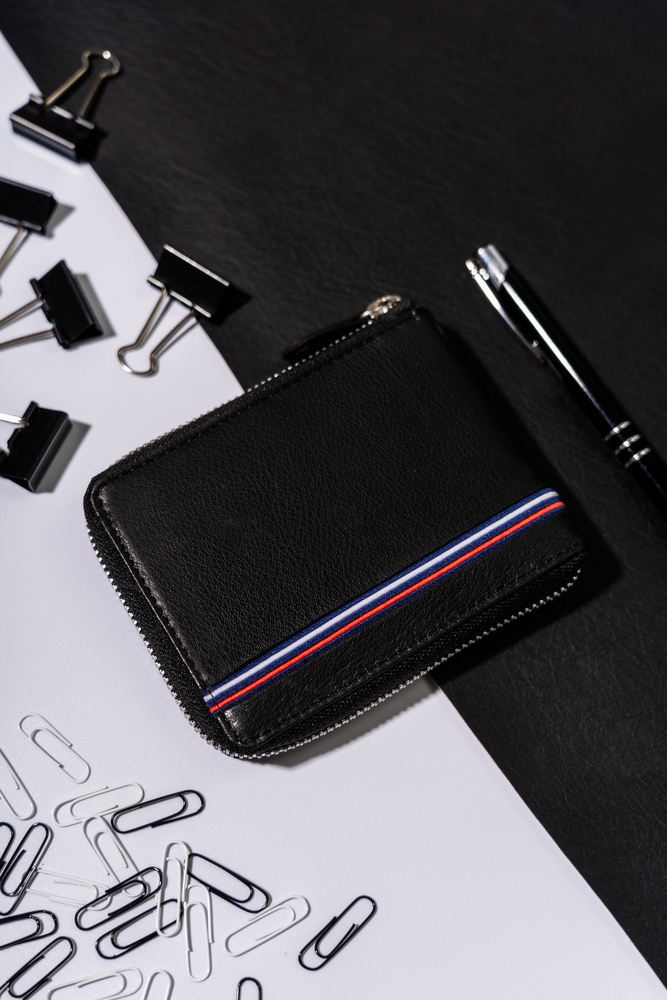 Skórzany portfel męski na zamek - Always Wild - obrazek 4