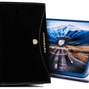 Klasyczny portfel męski bez zapięcia zewnętrznego - Peterson