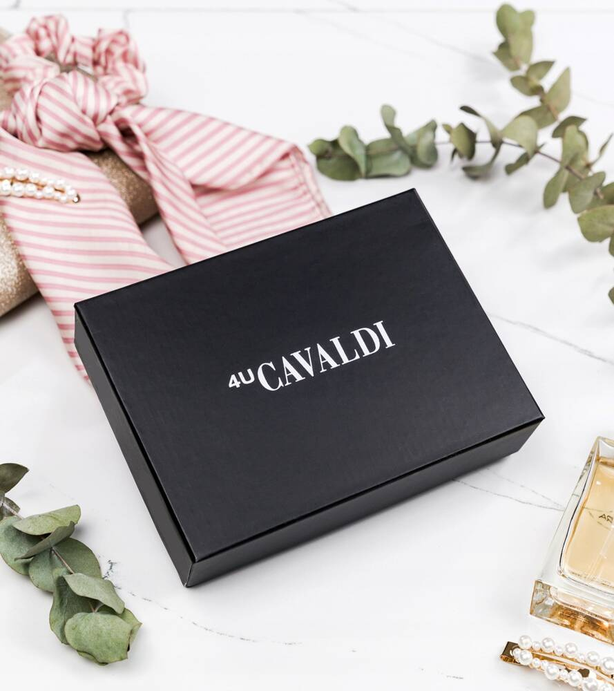 Pionowy, skórzany portfel damski - 4U Cavaldi - obrazek 10