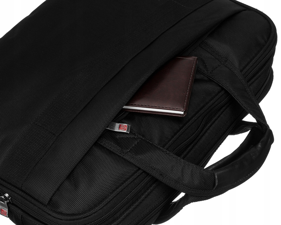 Praktyczna torba na laptopa do 15 cali - Peterson - obrazek 11