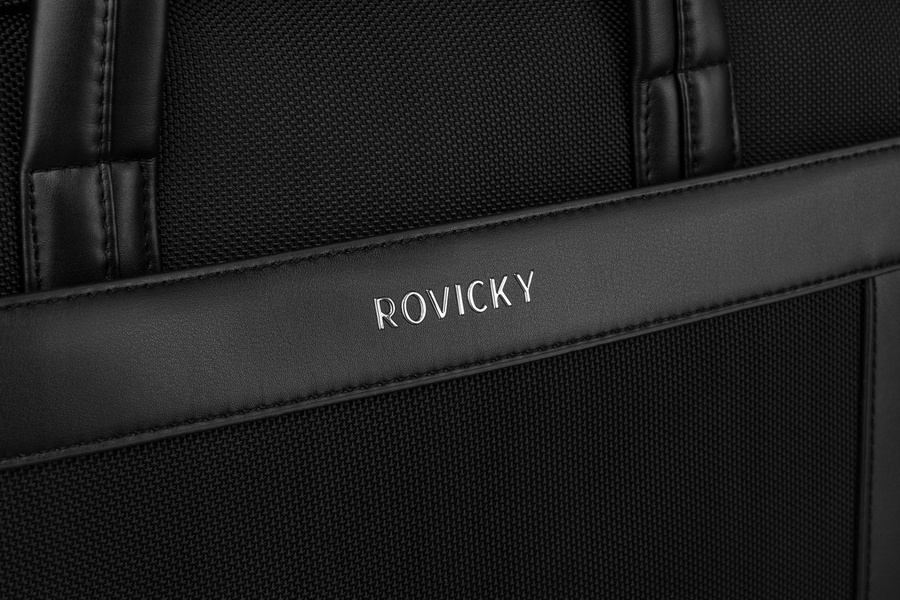 Męska torba na laptopa do 14 cali - Rovicky - obrazek 4