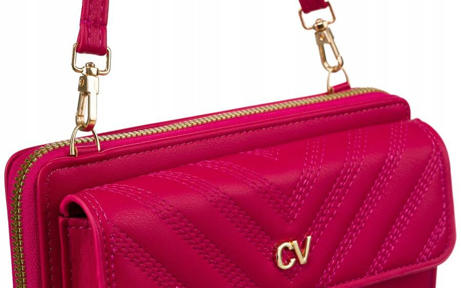 Mini torebka-portfel 2w1 na doczepianym pasku - 4U Cavaldi - obrazek 5