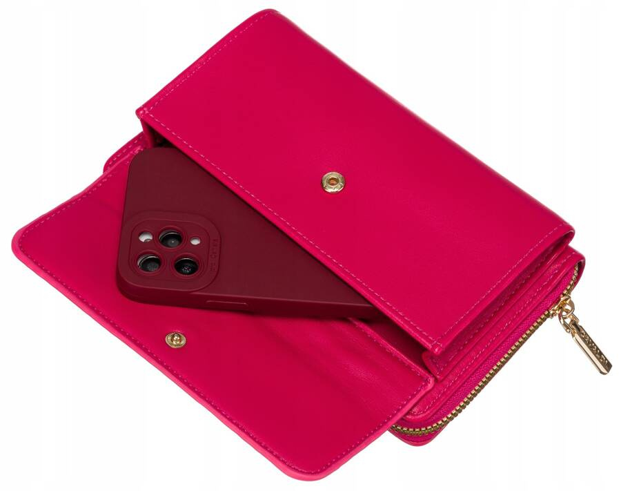 Mini torebka-portfel 2w1 na doczepianym pasku - 4U Cavaldi - obrazek 8