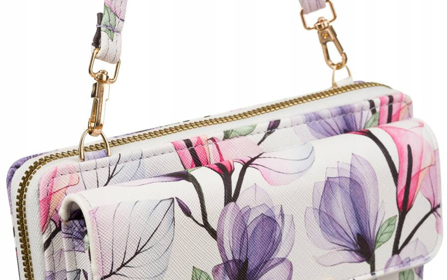 Mini torebka-portfel ze skóry ekologicznej - 4U Cavaldi - obrazek 5