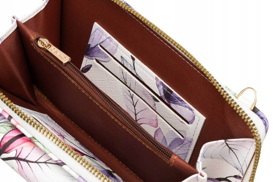 Mini torebka-portfel ze skóry ekologicznej - 4U Cavaldi - obrazek 7