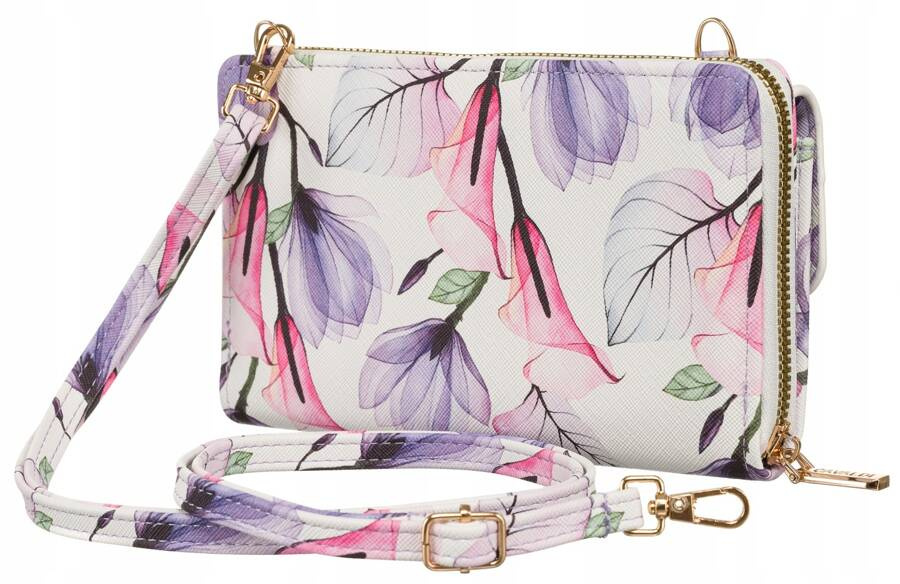 Mini torebka-portfel ze skóry ekologicznej - 4U Cavaldi - obrazek 3