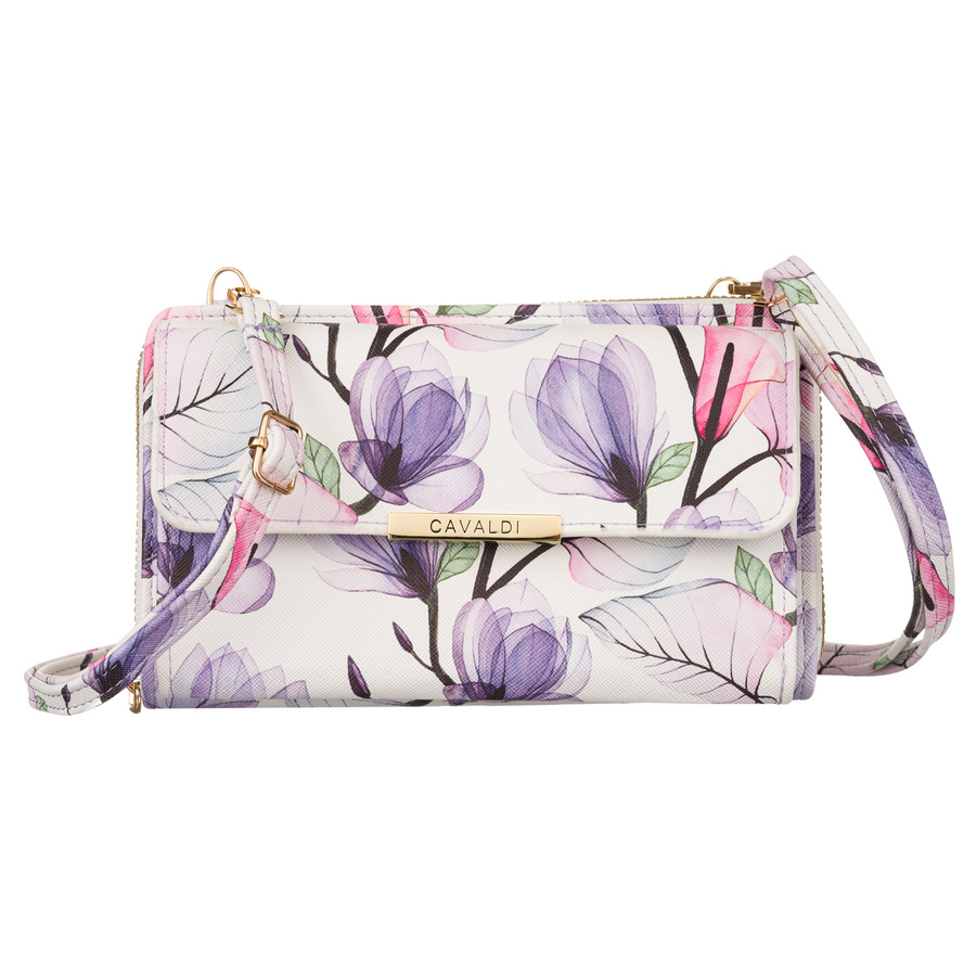 Mini torebka-portfel ze skóry ekologicznej - 4U Cavaldi - obrazek 2