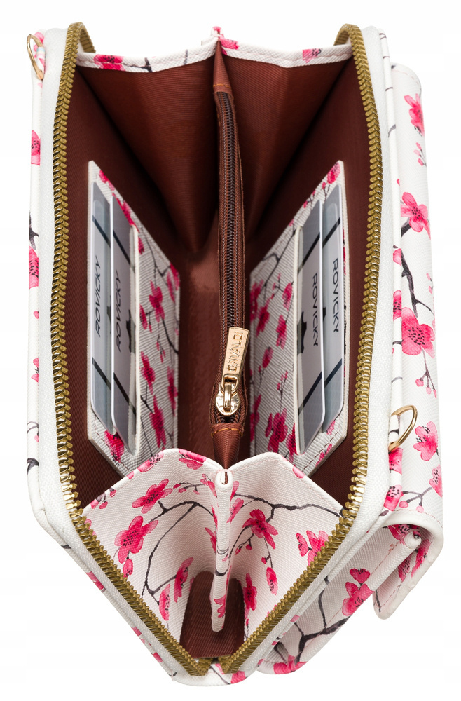 Mini torebka-portfel ze skóry ekologicznej - 4U Cavaldi - obrazek 6