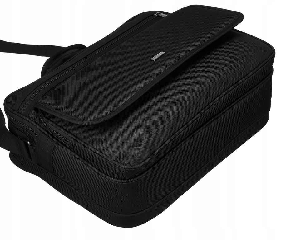 Duża, pojemna torba męska z trwałej codury - Peterson - obrazek 11