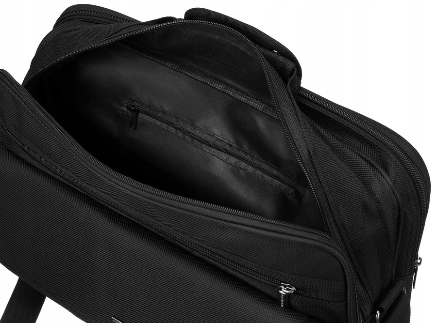 Duża, pojemna torba męska z trwałej codury - Peterson - obrazek 8