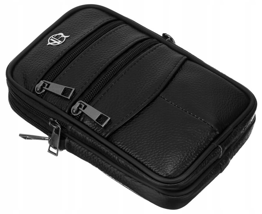 Mini torebka-saszetka damska ze skóry naturalnej - Rovicky - obrazek 7