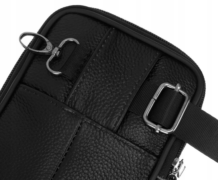 Mini torebka-saszetka damska ze skóry naturalnej - Rovicky - obrazek 5