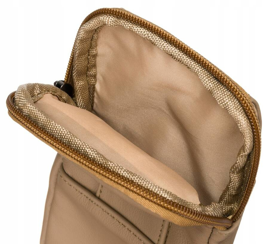 Mini torebka damska ze skóry naturalnej - Rovicky - obrazek 4