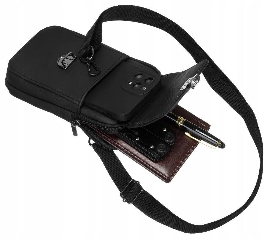 Mini torebka damska ze skóry naturalnej - Rovicky - obrazek 6