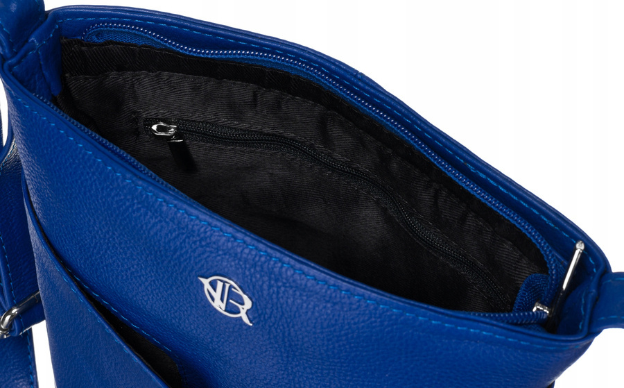 Skórzana listonoszka damska - Rovicky - obrazek 12