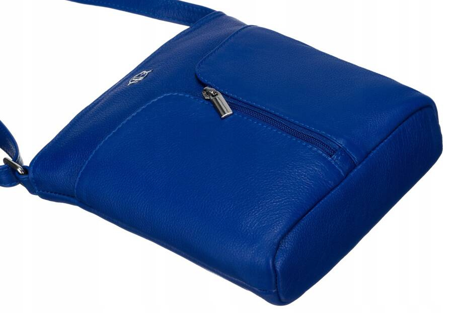 Skórzana listonoszka damska - Rovicky - obrazek 16