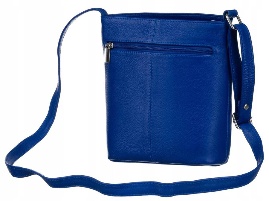 Skórzana listonoszka damska - Rovicky - obrazek 8