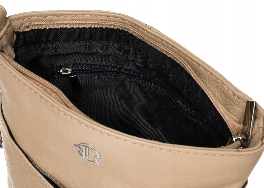 Skórzana listonoszka damska - Rovicky - obrazek 6