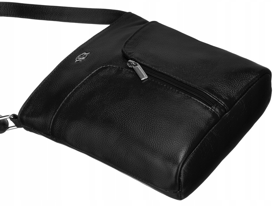 Skórzana listonoszka damska - Rovicky - obrazek 8