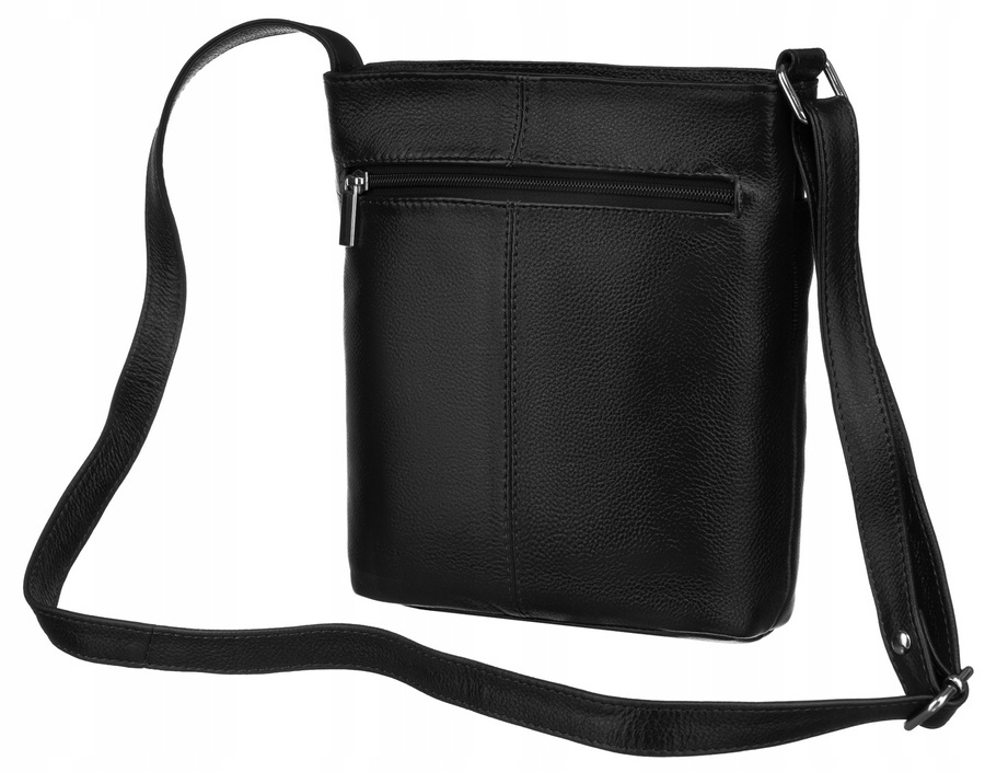 Skórzana listonoszka damska - Rovicky - obrazek 3