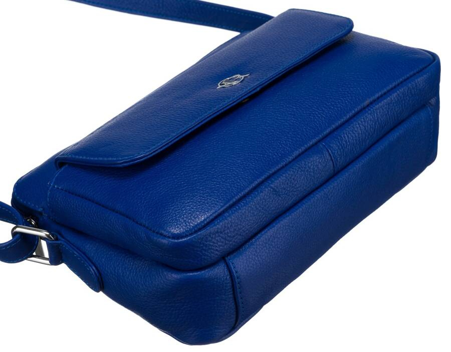 Listonoszka damska ze skóry naturalnej - Rovicky - obrazek 7