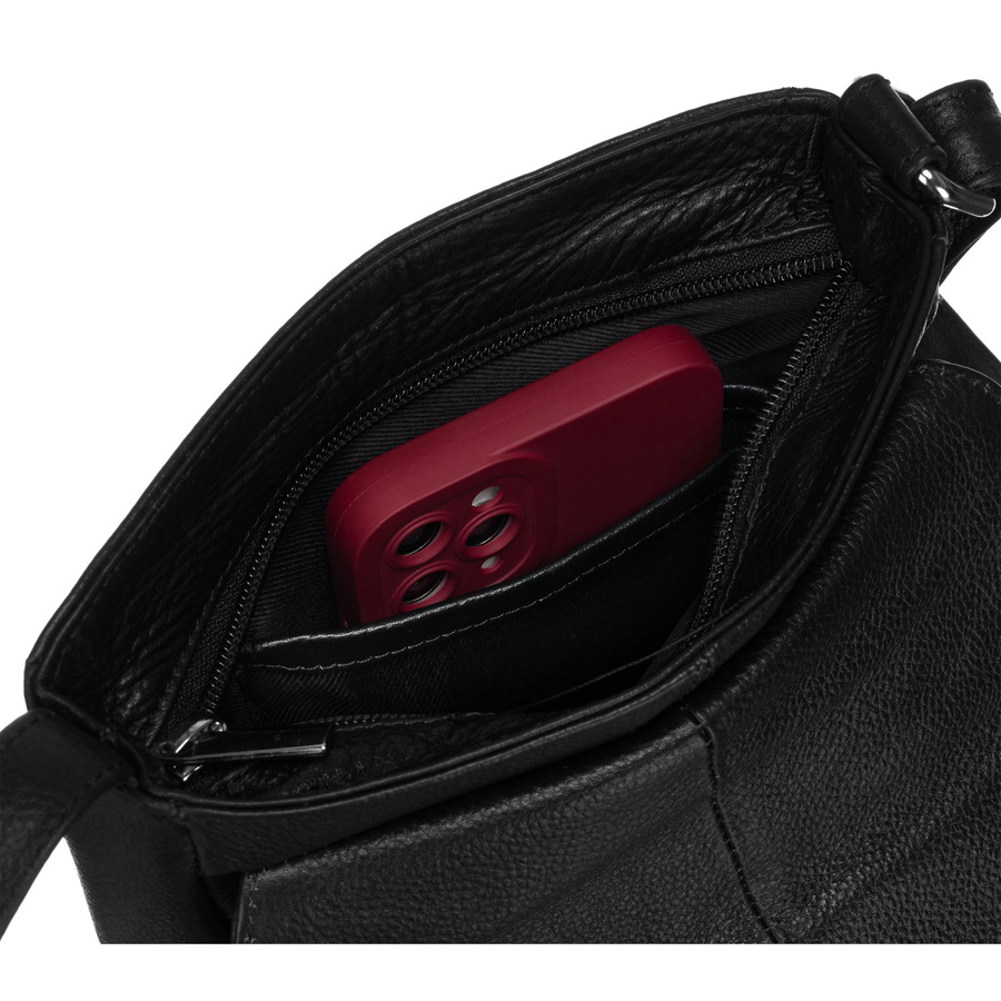 Listonoszka damska ze skóry naturalnej - Rovicky - obrazek 5