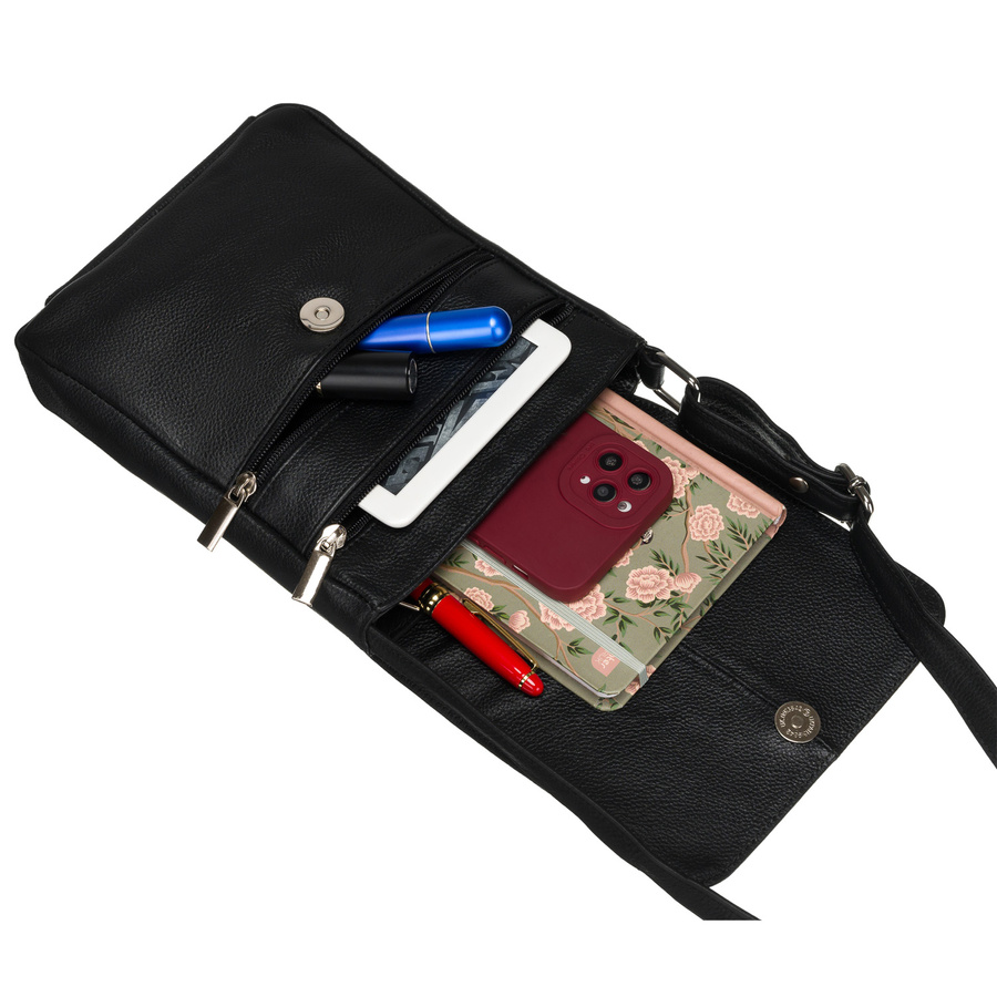 Listonoszka damska ze skóry naturalnej - Rovicky - obrazek 6