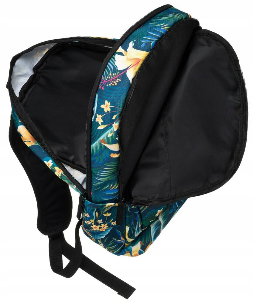 Klasyczny, damski plecak z poliestru w roślinny wzór - Rovicky - obrazek 11