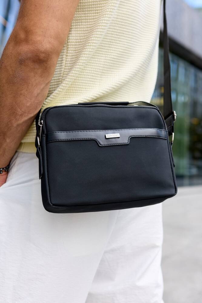 Poręczna torba męska z poliestru - Rovicky - obrazek 3